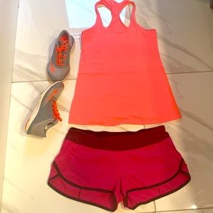 Lulu lemon running shorts size 10